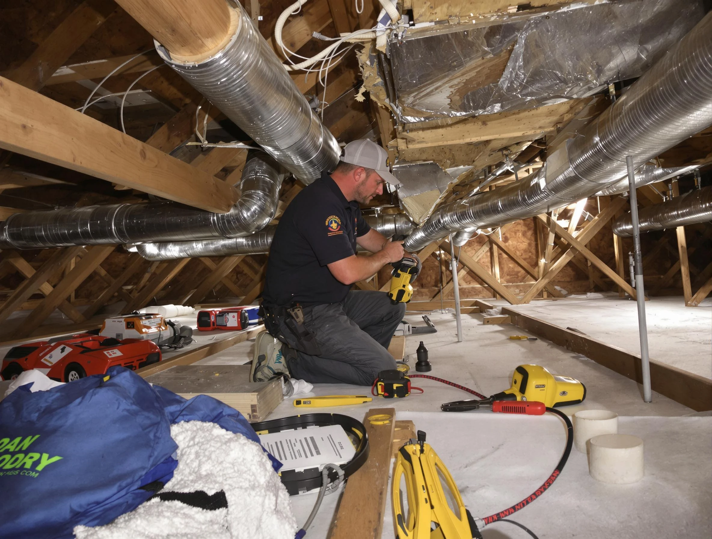 Professional air duct repair by Scottsdale Air Duct Cleaning in Scottsdale