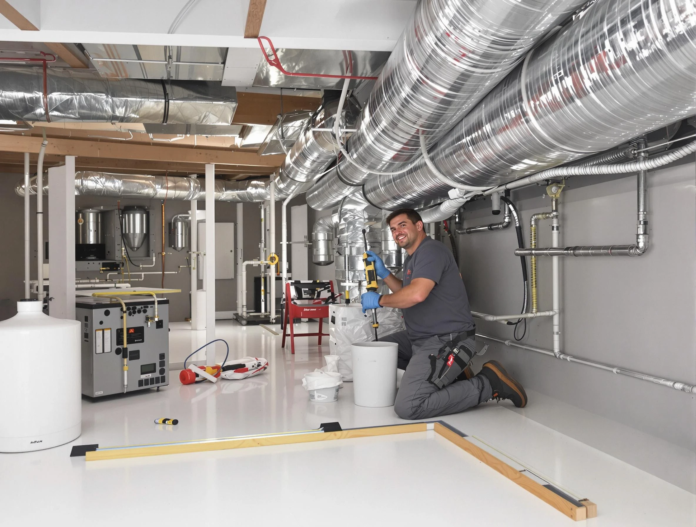 Professional duct sealing service by Scottsdale Air Duct Cleaning in Scottsdale