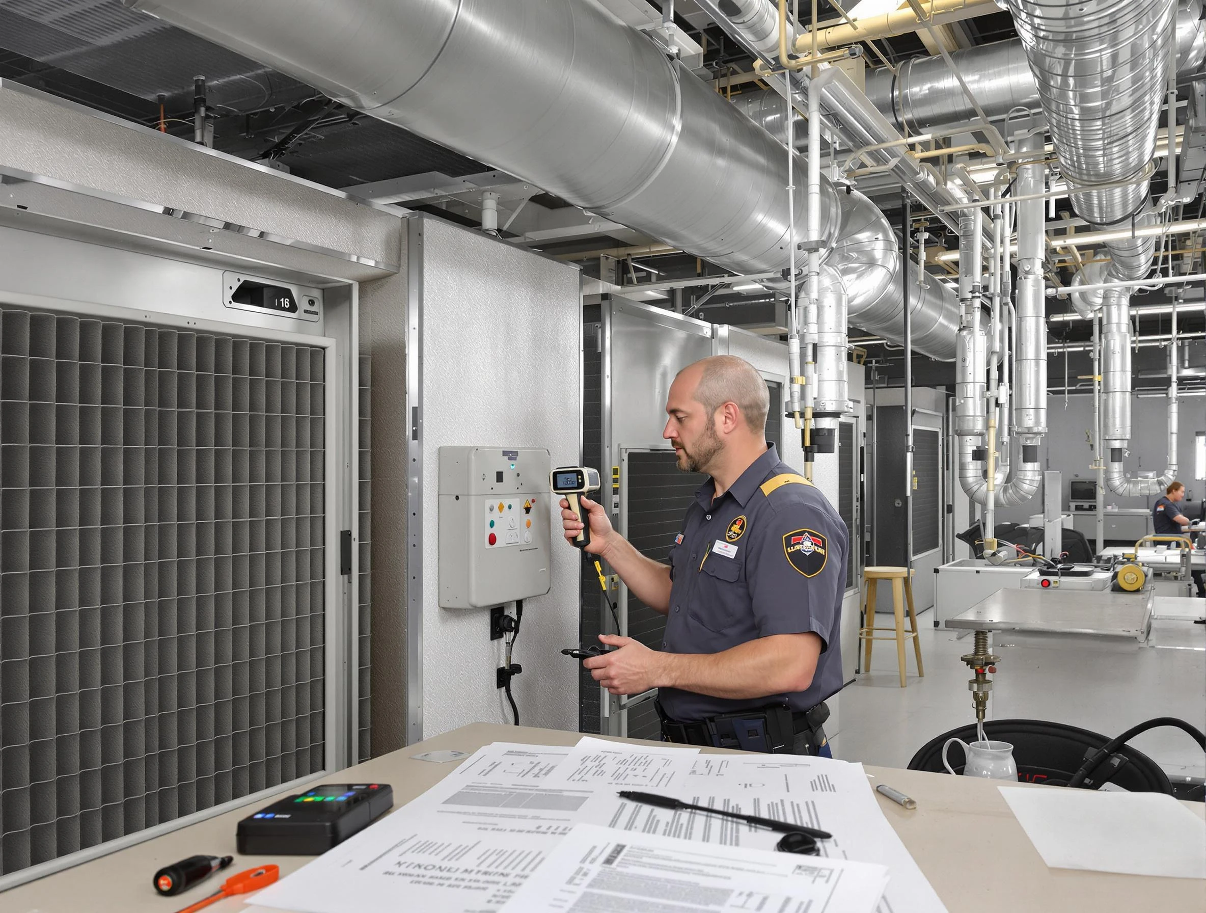 Professional filter system inspection by Scottsdale Air Duct Cleaning in Scottsdale